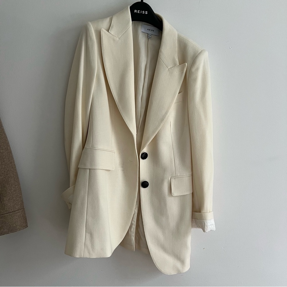 Reiss Harlie White Blazer 4